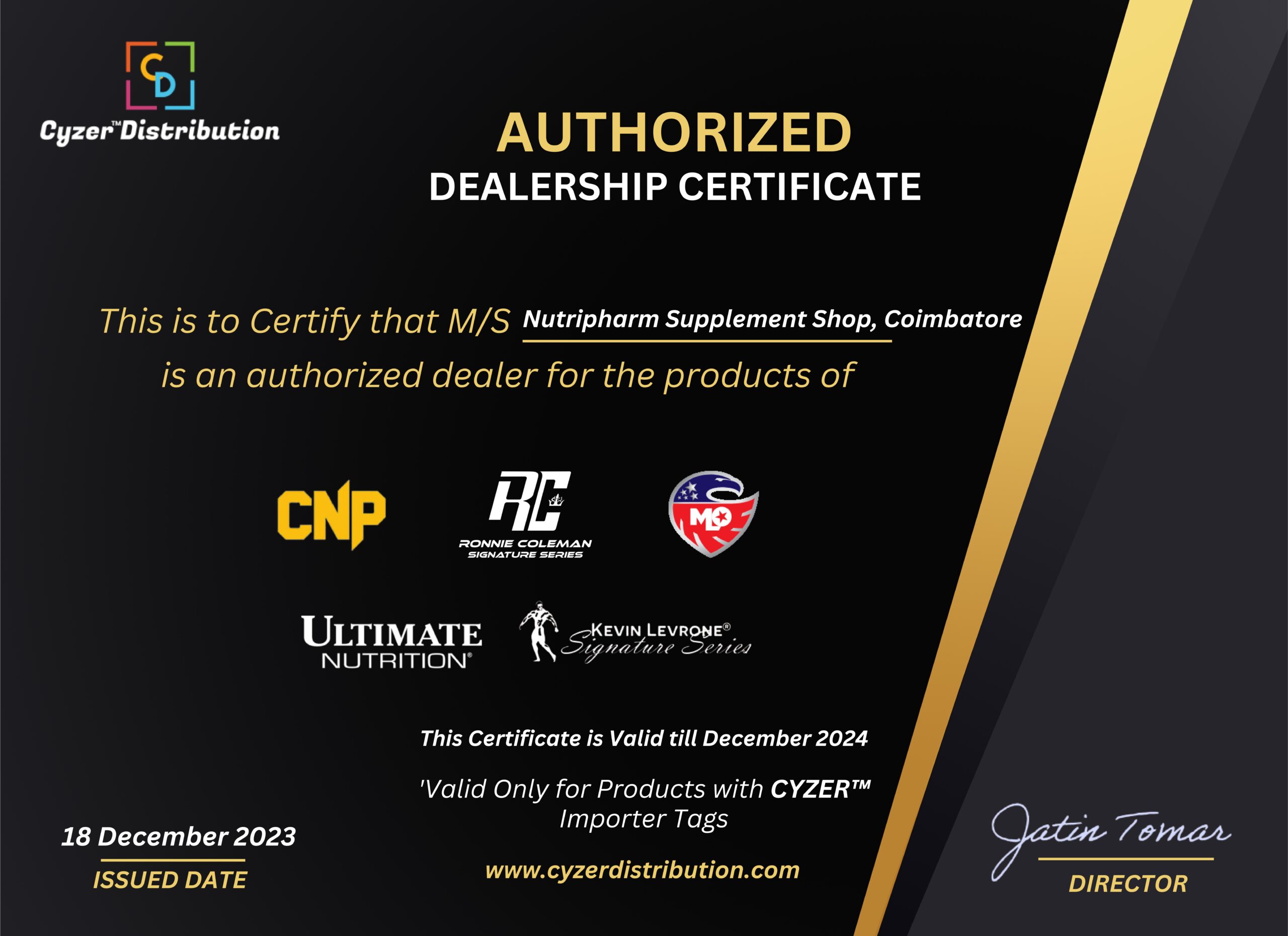 Cyzer AUTHORIZED certificate_page-0001