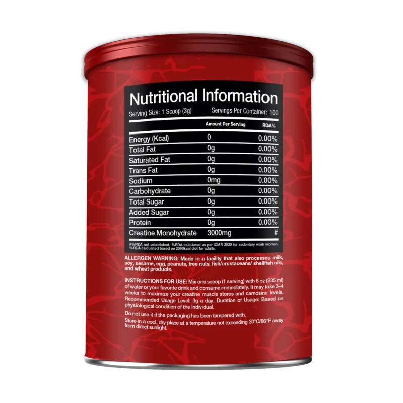 Red Ramy Creatine Big Ramy Labs | Red Rex | Creatine | 100 Servings - Nutripharm